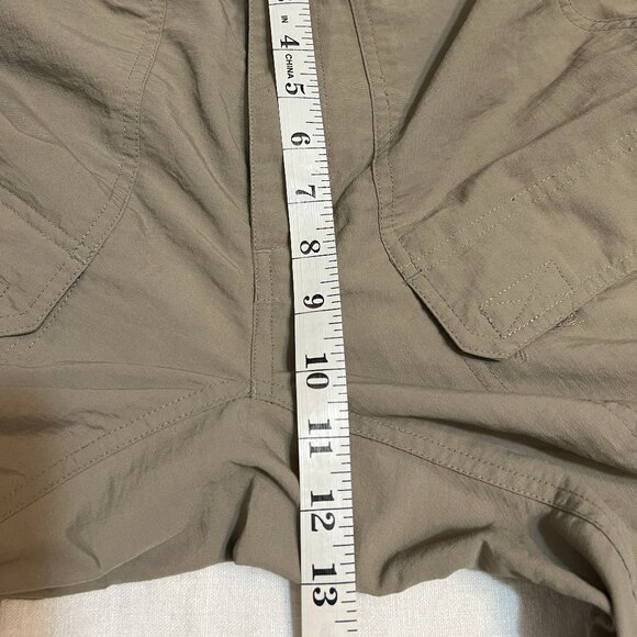 The North Face Men’s Convertible Hiking Pants Sz M Khaki Zip-Off Cargo Outdoor - Picture 9 of 11